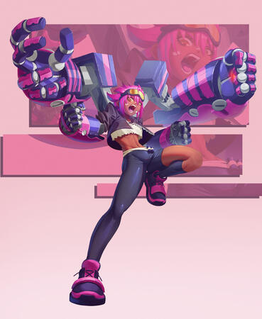 Terra Character Illustration